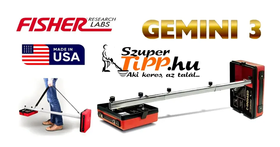 Fisher Gemini mélykereső fémkereső