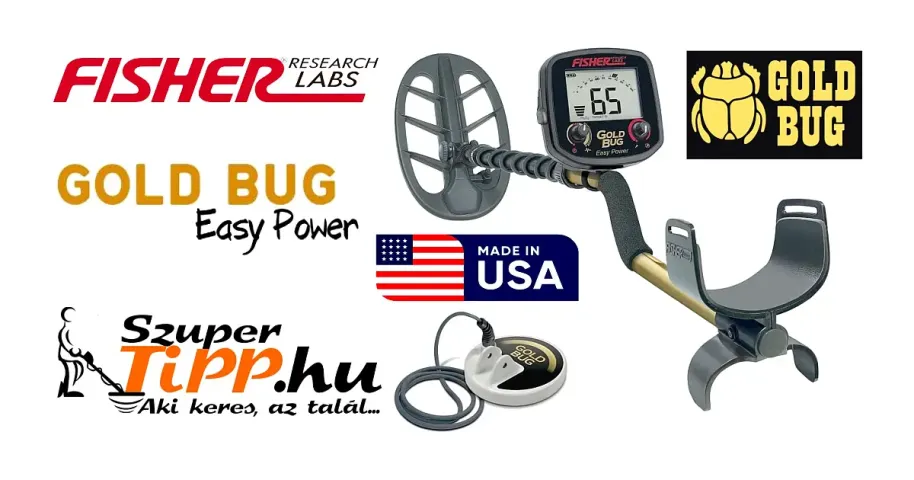 Fisher Gold Bug aranykereső fémkereső