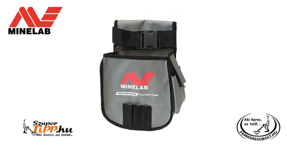 Minelab leletgyűjtő táska